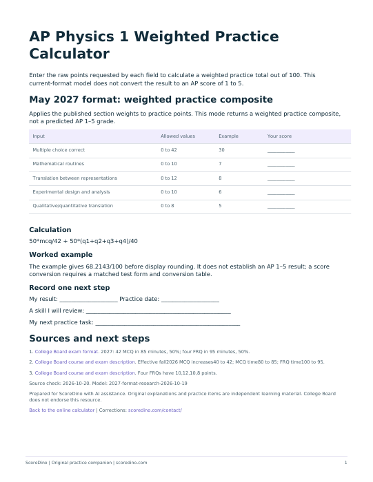 Preview of the printable practice resource