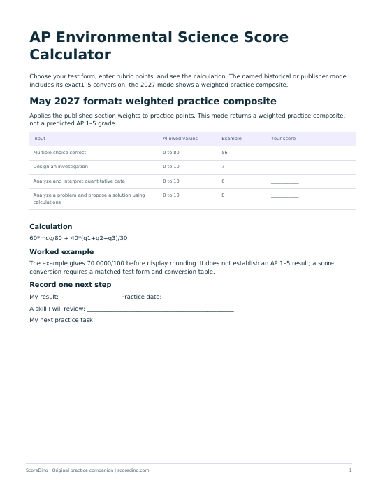 Preview of the printable practice resource