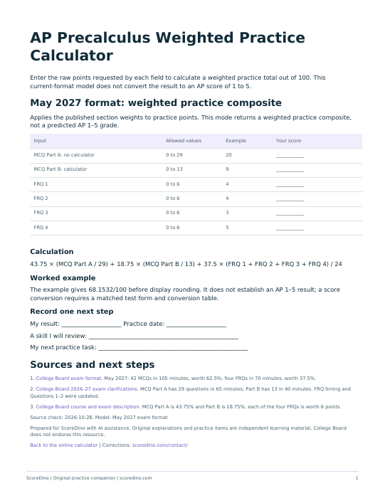 Preview of the printable practice resource